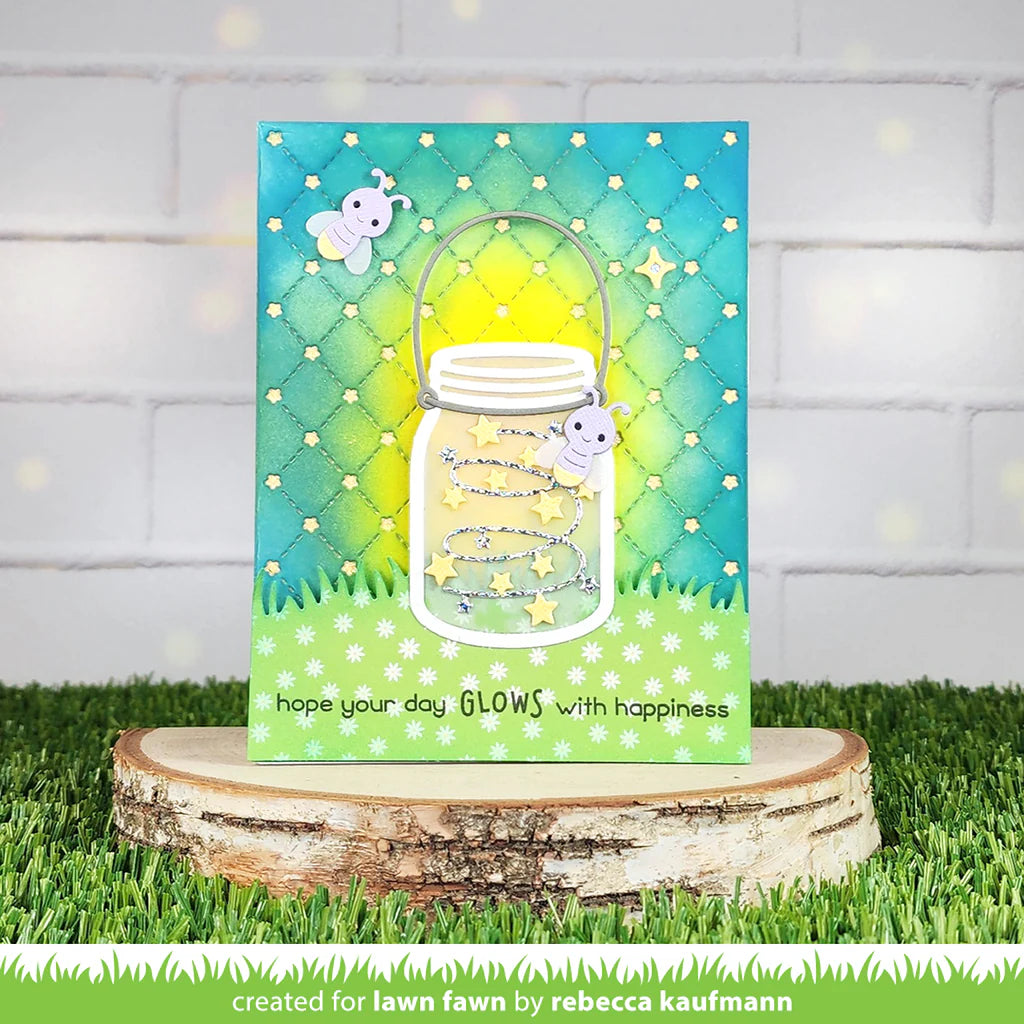 Build a drink mason jar add-on: Lantern Dies by Lawn Fawn